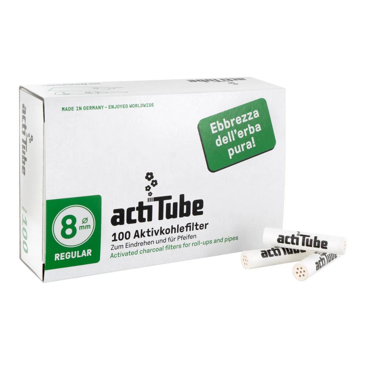 Filtri al carbone attivo Actitube