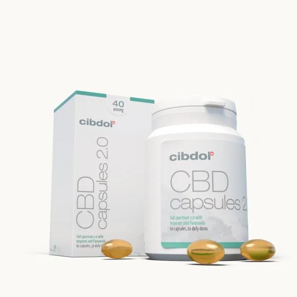 Capsule CBD 40 %