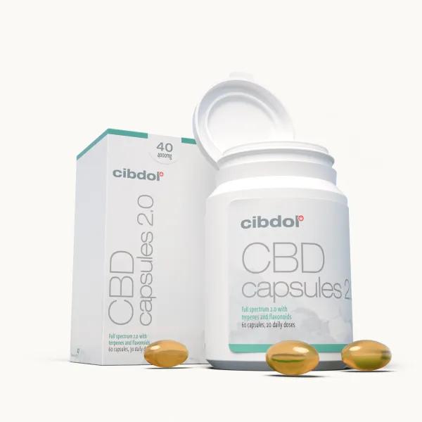 Capsule CBD 40 %