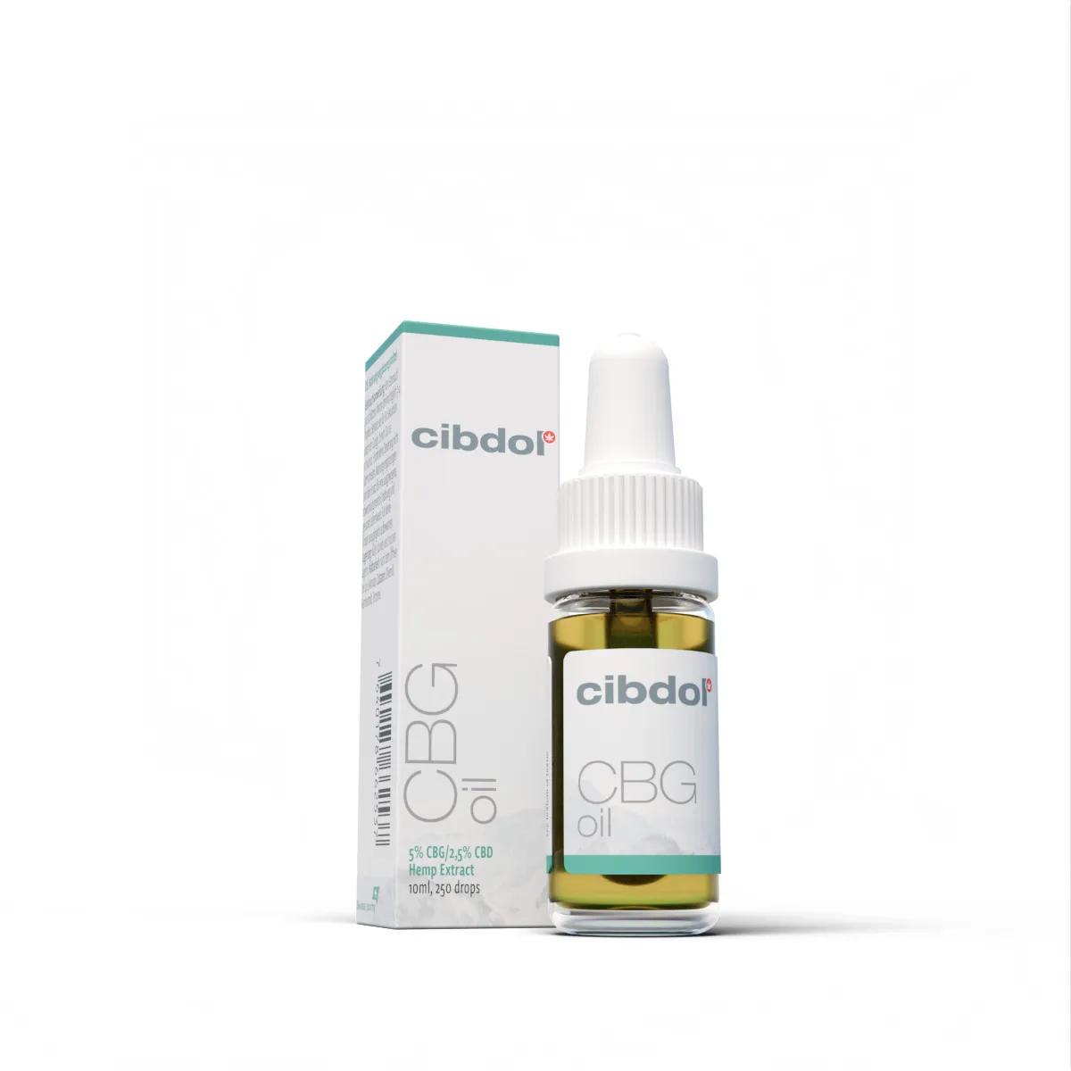Olio di CBG 5% + CBD 2,5% Cibdol
