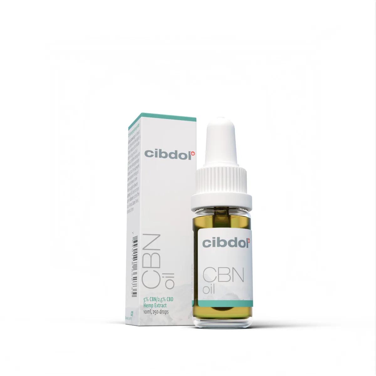 Olio di CBN 5% + CBD 2,5% Cibdol